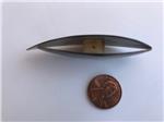 Tahitian Black Lip Shell Tatting Shuttle, 2.5"